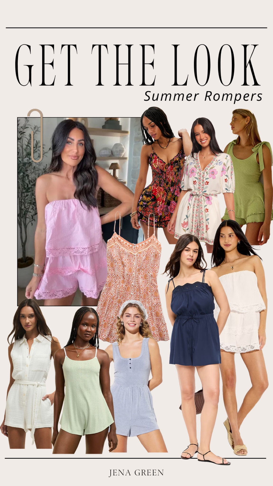 Get the Look Summer Rompers | Summer Romper | Summer Outfits 

#LTKootd #LTKSeasonal