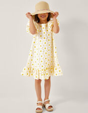 Zaria Daisy Lace Swing Dress Ivory | Monsoon (UK)