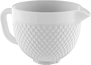 Gvode Ceramic Mixer Attachment Fit 4.5-5Q Tilt-Head Stand Mixers Bowl, Ceramic Bowl for Kitchenai... | Amazon (US)