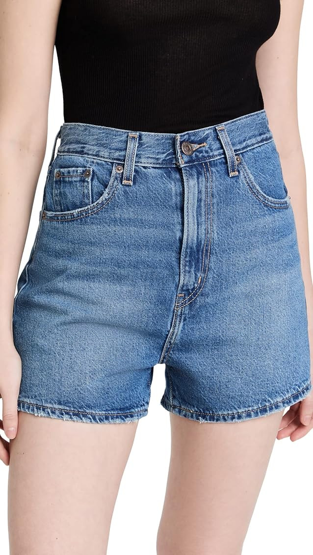 Levi's Womens Premium High Loose Shorts | Amazon (CA)