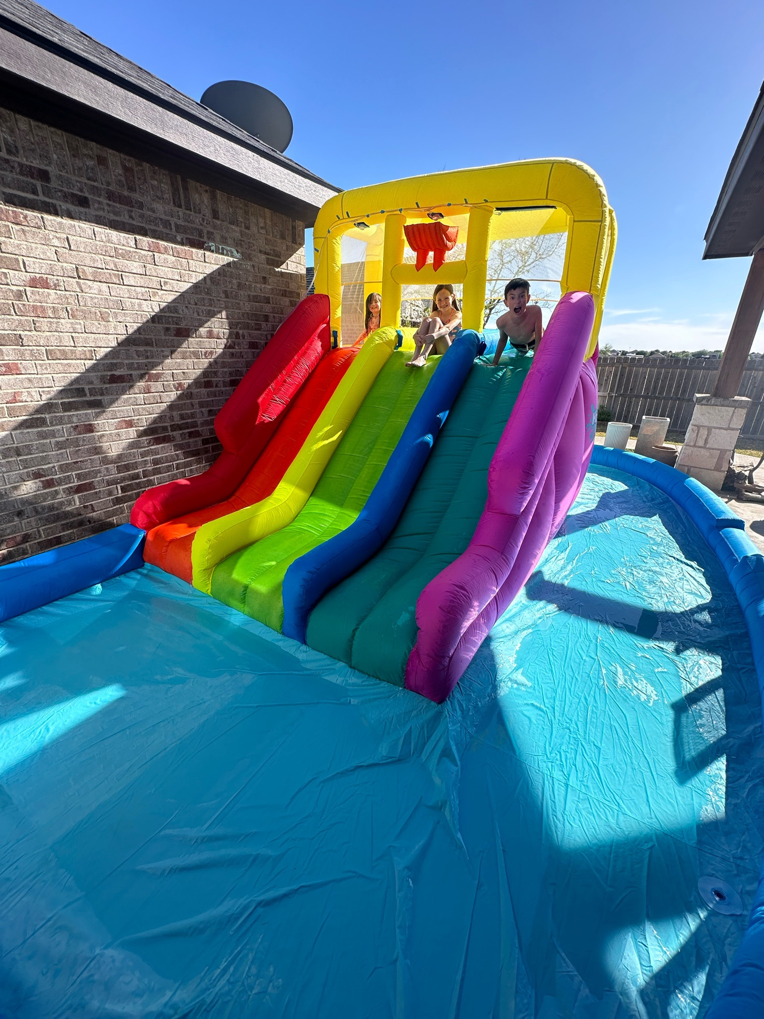 HUGE inflatable water slide for backyard summer fun ☀️ sturdy enough for my almost 11 year old but still fun for my toddler 

#LTKkids #LTKSeasonal #LTKhome