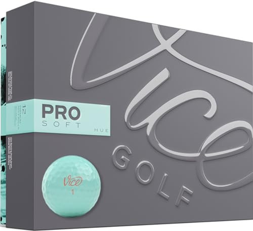 VICE Pro Soft Golf Balls (Prior Model), Blue Light | Amazon (US)