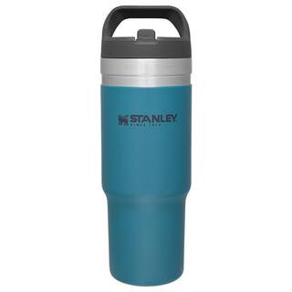 Stanley GO IceFlow 30 oz. Lagoon Stainless Steel Vacuum Insulated Flip Straw Tumbler | The Home Depot