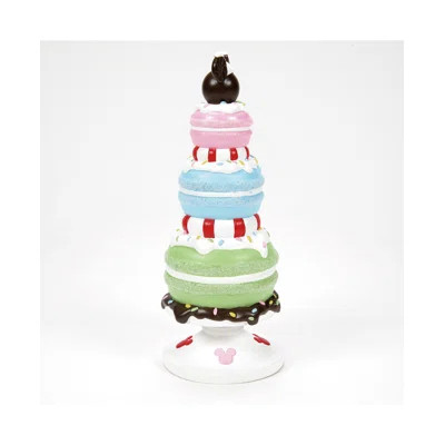 Disney Village Mickey's Merry Macaron Tree Christmas Village Accent Figurine 6.1in H | Wayfair North America