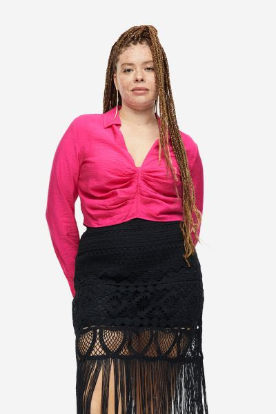 Blouse with Collar | H&M (US + CA)