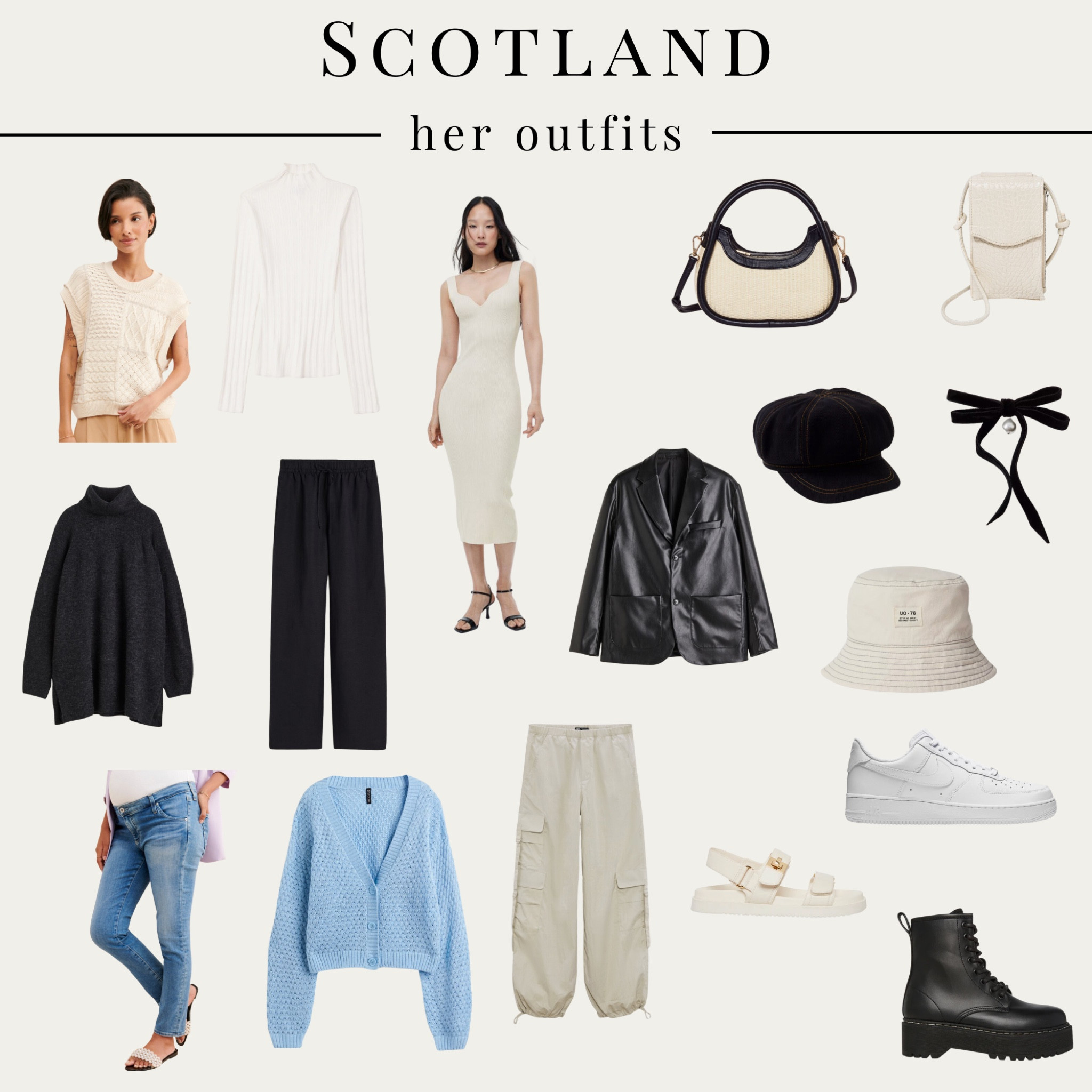 her OOTDs for Scotland #travel #scotland #europe  

#LTKbump #LTKeurope #LTKtravel