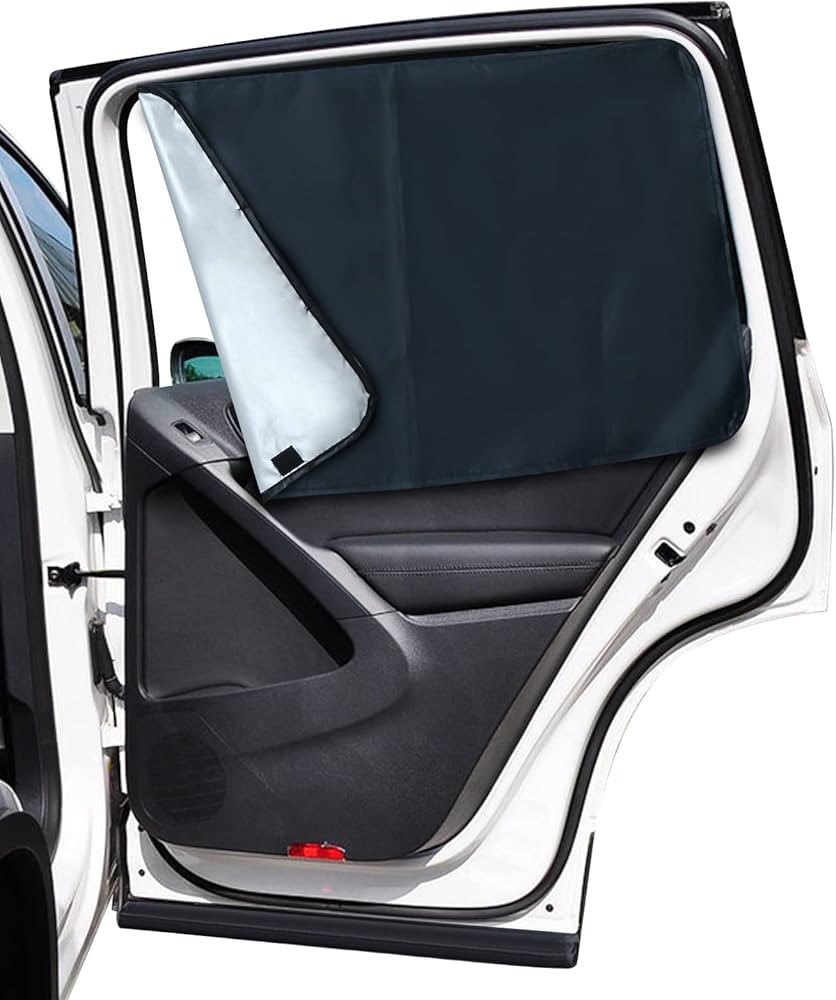 Amazon.com: Lechin Car Window Shades for Side Window (2 Pack) - Car Window Shade for Baby - 31.5 ... | Amazon (US)