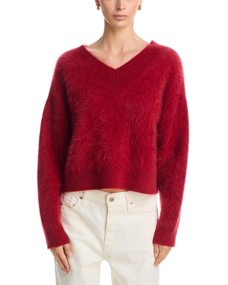 Guest in Residence Grizzly Cashmere Double V Sweater | Bloomingdale's (US)