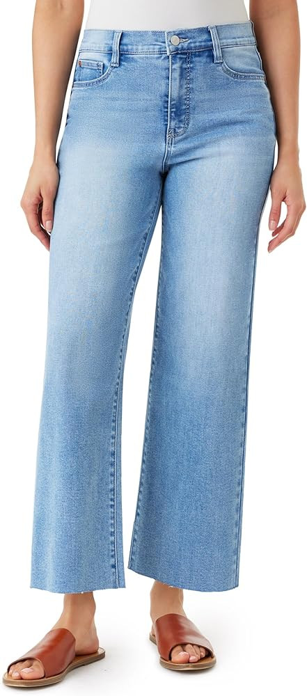 WallFlower Wide Leg Denim and Twill Pants | Amazon (US)