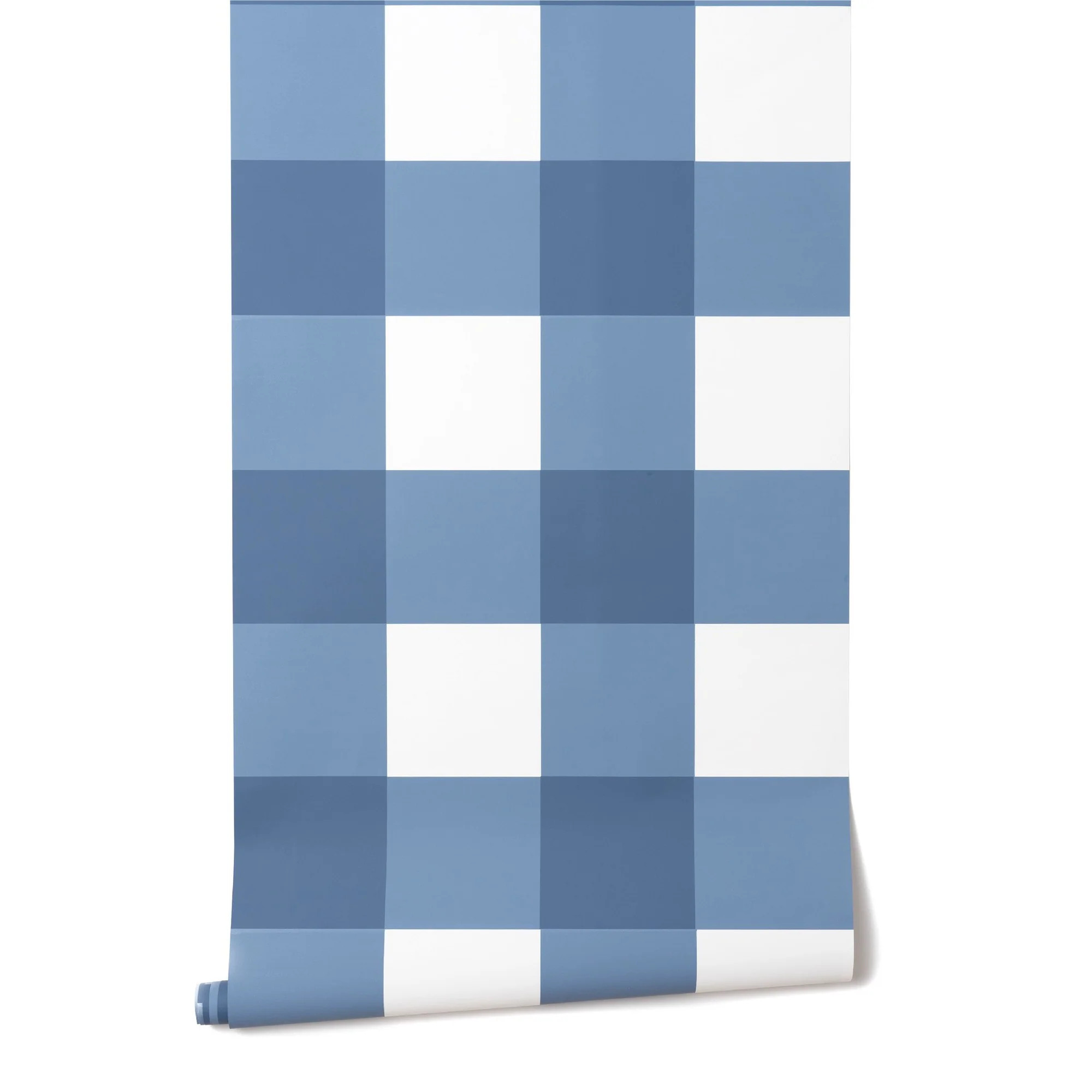 Grande Check in French Blue | Caitlin Wilson Design