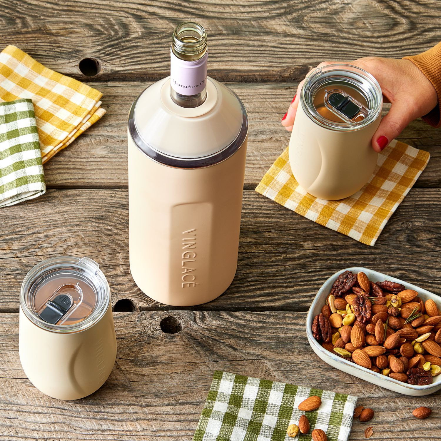 Vinglacé Wine Bottle Cooler & Wine Glass | Food52