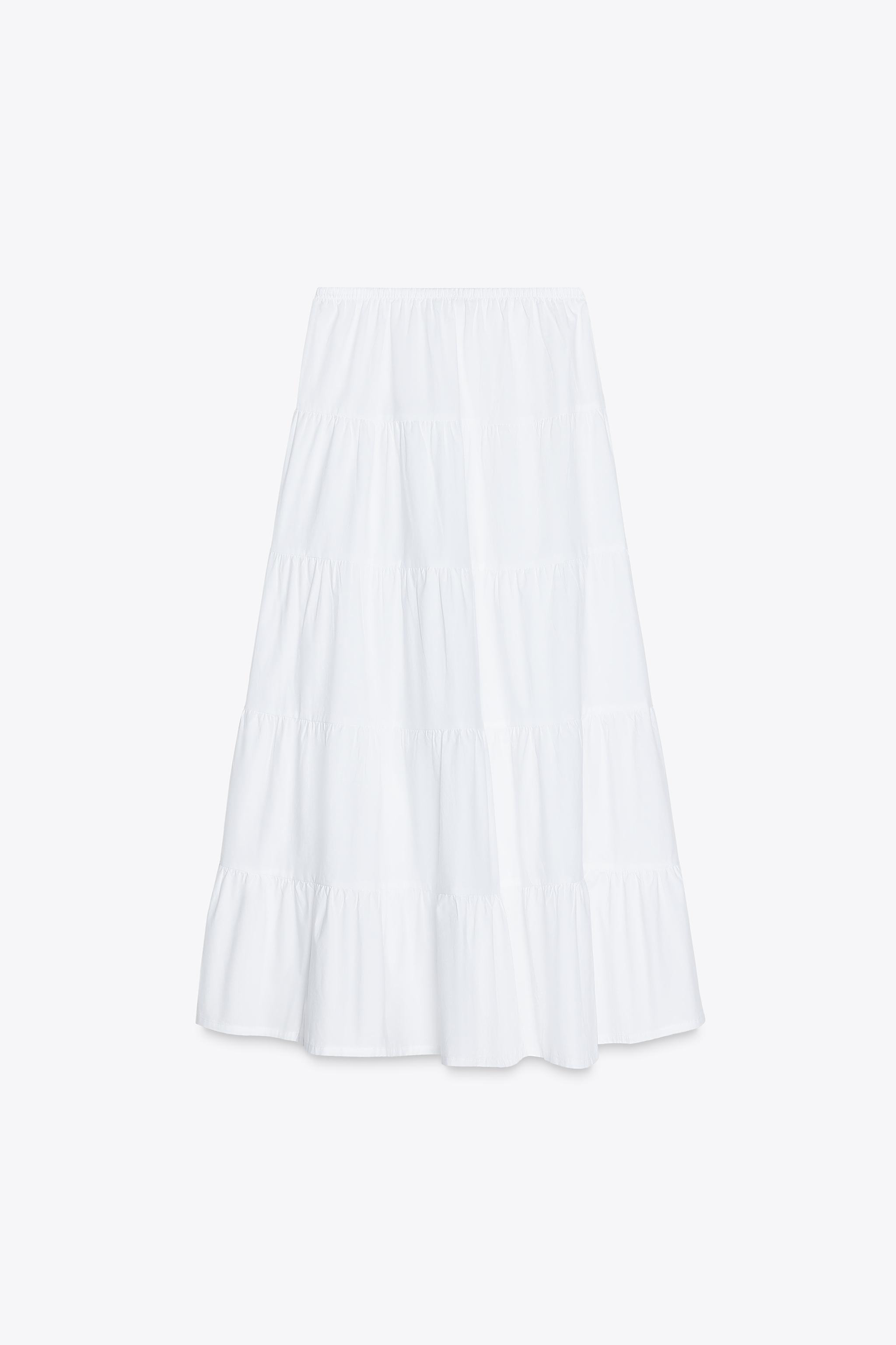 TIERED MAXI SKIRT | Zara US