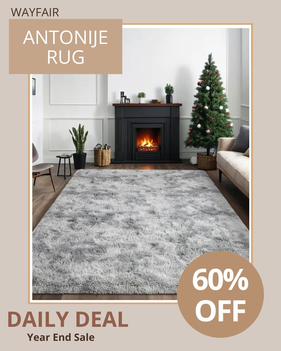 ✨ New year, new cozy vibes! 🛋️ Wrap up the year with the ultimate shag area rug – soft, stylish, and oh-so-inviting. Perfect for late-night movie marathons, cozy coffee mornings, or just sinking your toes into after a long day. 🕯️🌙 Swipe for inspo and let this rug be the plush foundation for all your 2025 goals! #HomeGoals #ShagRugLove #CozyCorners #LTKhome #LTKyearendfinds 

 #LTKHome #LTKSaleAlert #LTKStyleTip