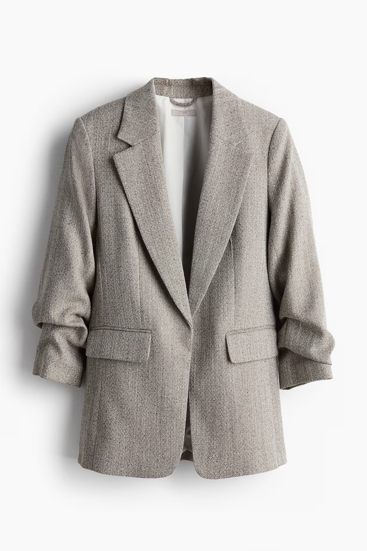 Gathered-sleeve Jacket | H&M (US + CA)