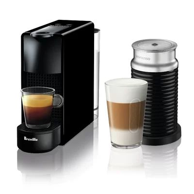 Nespresso Essenza Mini Espresso Machine Bundle by Breville Nespresso Color: Black | Wayfair North America