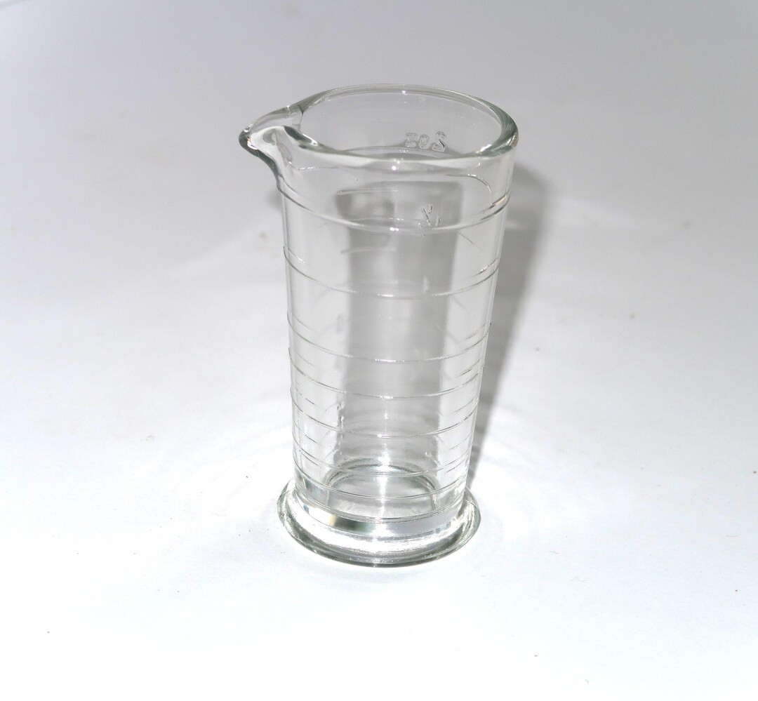 Clear Glass Lab Beeker 2 Ounce Size | Etsy (US)