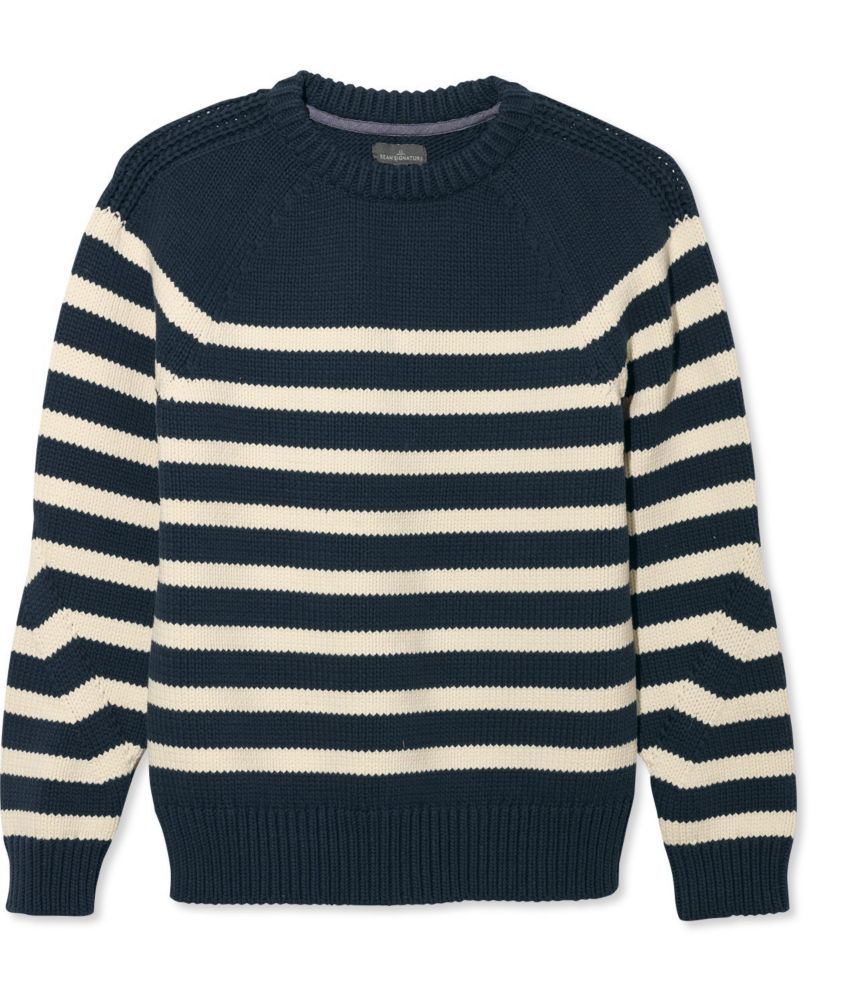 Signature Maritime Stripe Sweater, Crewneck | L.L. Bean