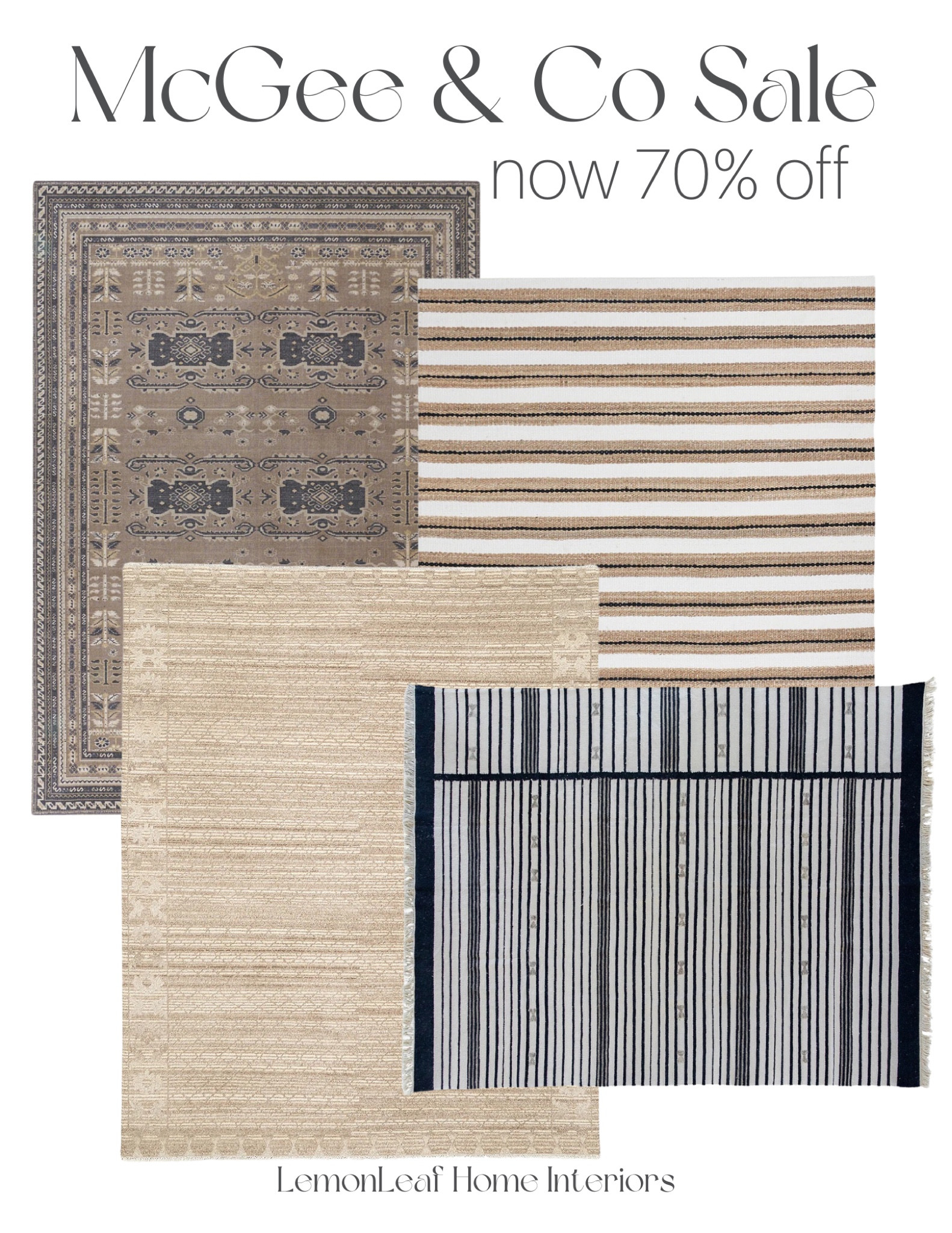 Great rugs on sale for 70% OFF! McGee and quality at a more affordable price! 


#LTKstyletip #LTKhome #LTKsalealert