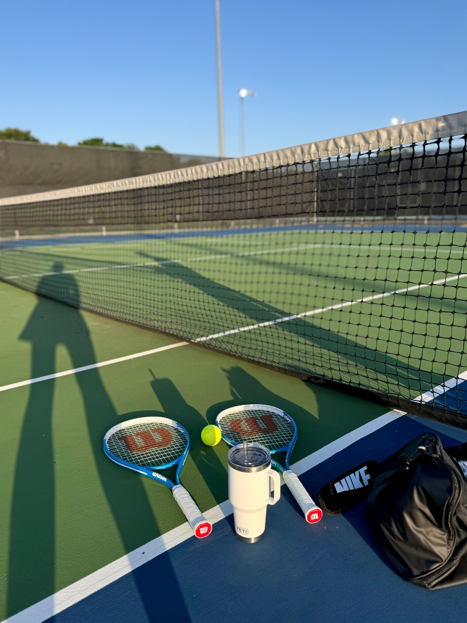 Inexpensive tennis essentials! 🎾
Beginner version 🤣
Seriously the best date night though!! 

Added some junior sized equipment to this post too! Lord knows we will have to get the kids into it too!! 😍



Tennis, Wilson, tennis rackets, racket, tennis balls, ball, sports, summer activities, summer sports, summertime, yeti, white yeti, 25oz yeti, yeti tumbler, Nike, Nike duffle, Nike bag 


#LTKSummerEdit #LTKActive #LTKFindsUnder50