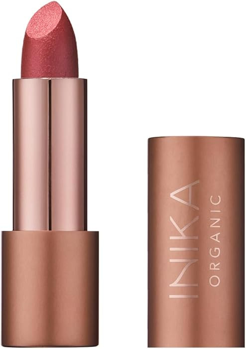 INIKA Organic Vegan Lipstick | Non-Toxic, Cruelty-Free Makeup Enriched with Jojoba Oil, Moisturiz... | Amazon (US)