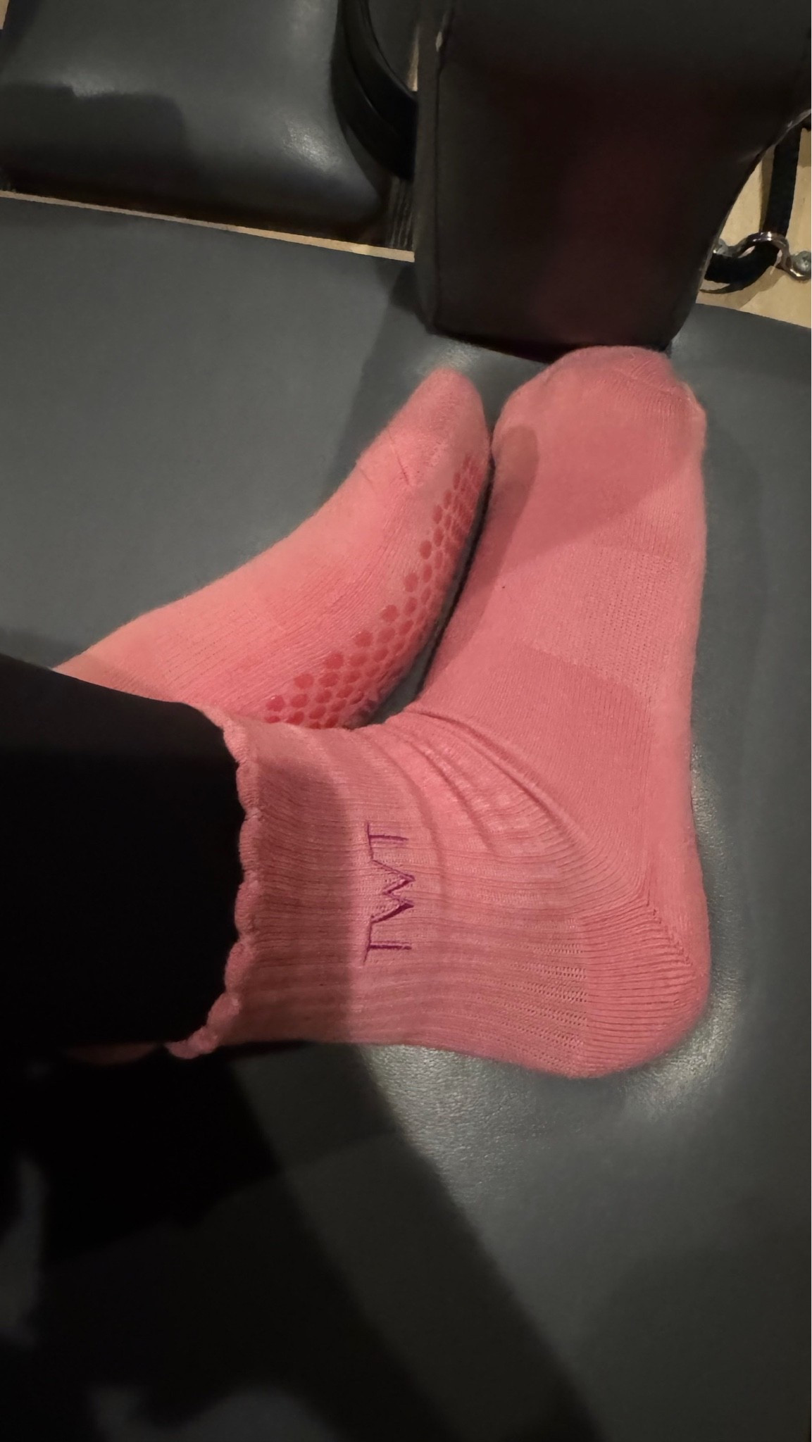 Wore my TWT Pilates socks to class this morning & LOVED them!!! 🤩