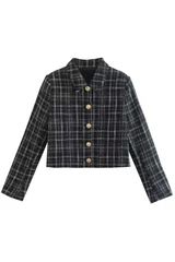 'Becky' Pattern Buttoned Jacket | Goodnight Macaroon