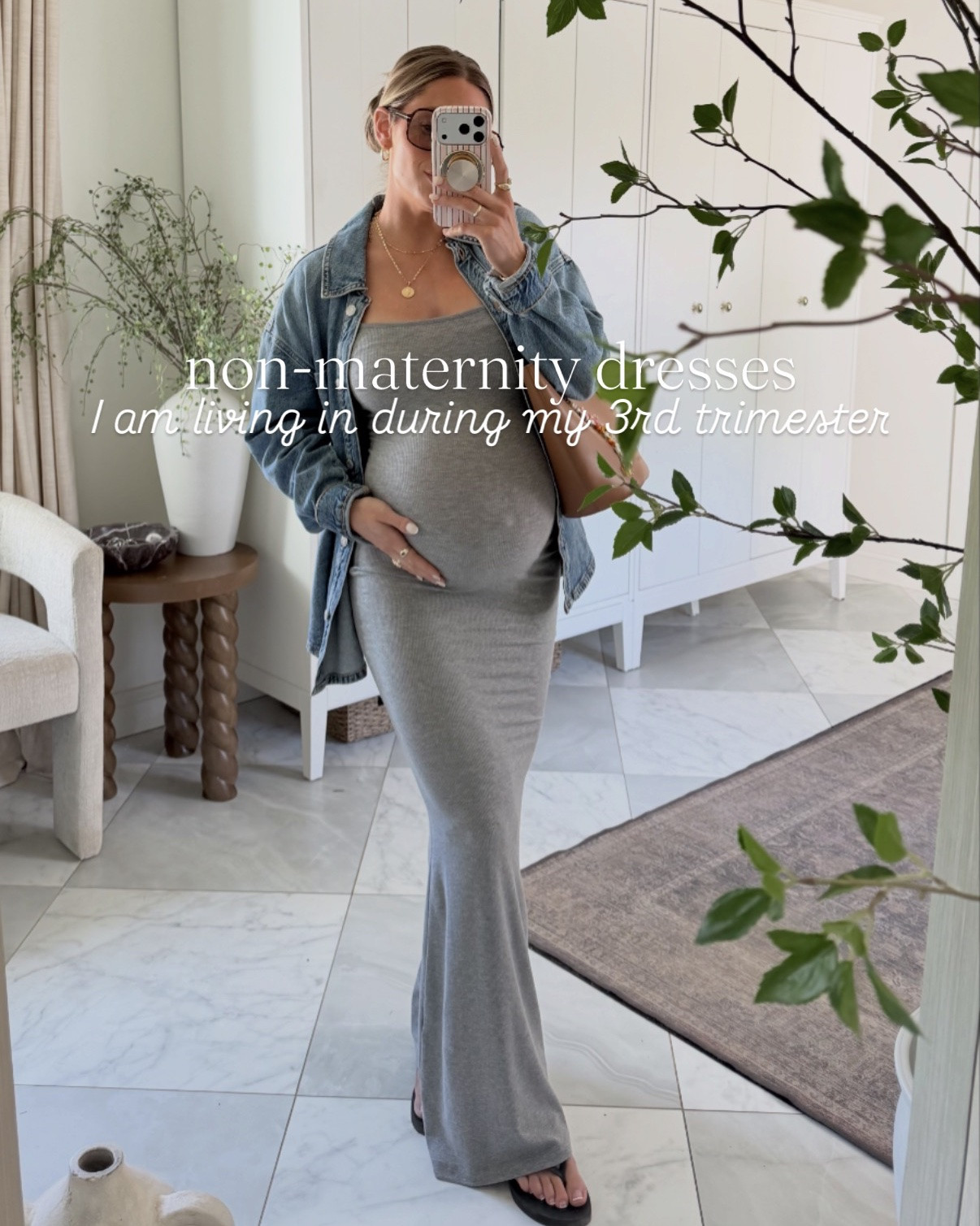 Non-maternity but bump-friendly is my jam👏🏼 so far I have only purchased 2-3 actually maternity pieces & I’m determined to spend my money on pieces I can wear afterwards too!

#LTKootd #LTKBump #LTKmomlife