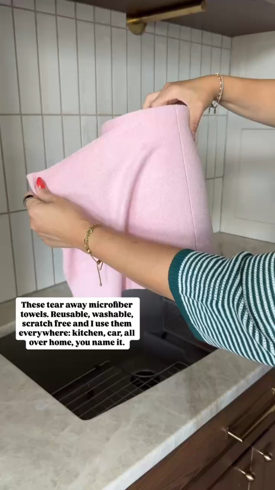 These tear away microfiber towels are so nice to have in my kitchen, reusable and washable so you don't go through a million paper towels. On sale! 
#foundifonAmazon #PrimeDay2025 

Prime Day finds 2025, Amazon Prime Day 

#LTKSeasonal #LTKSaleAlert #LTKHome