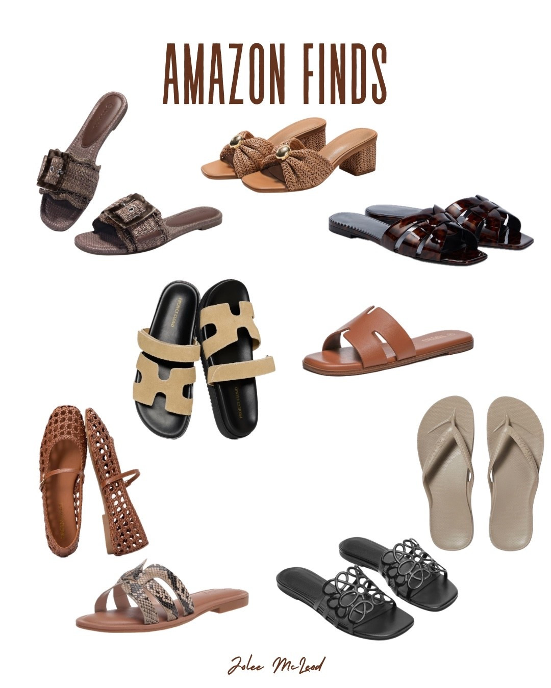 Tons of cute slides and sandals!  You won’t believe the color options!!!  Tons of colors in each one of these. 😍

#LTKSeasonal #LTKSaleAlert #LTKOver40