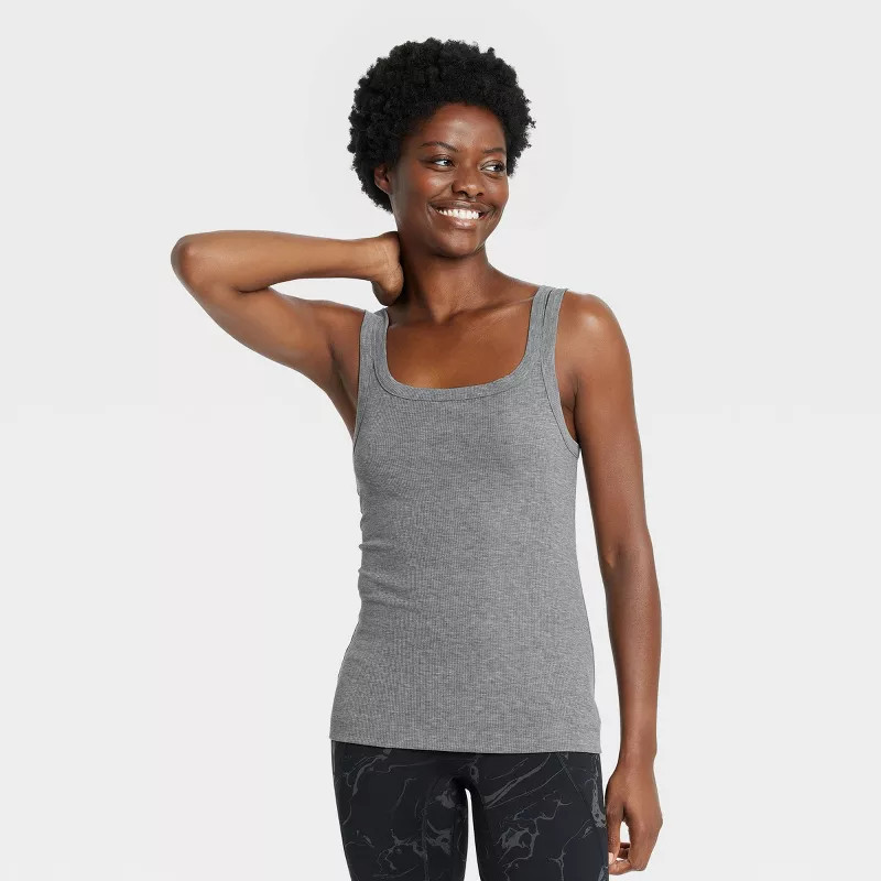Women's Active Ribbed Tank Top - All in Motion™ | Target