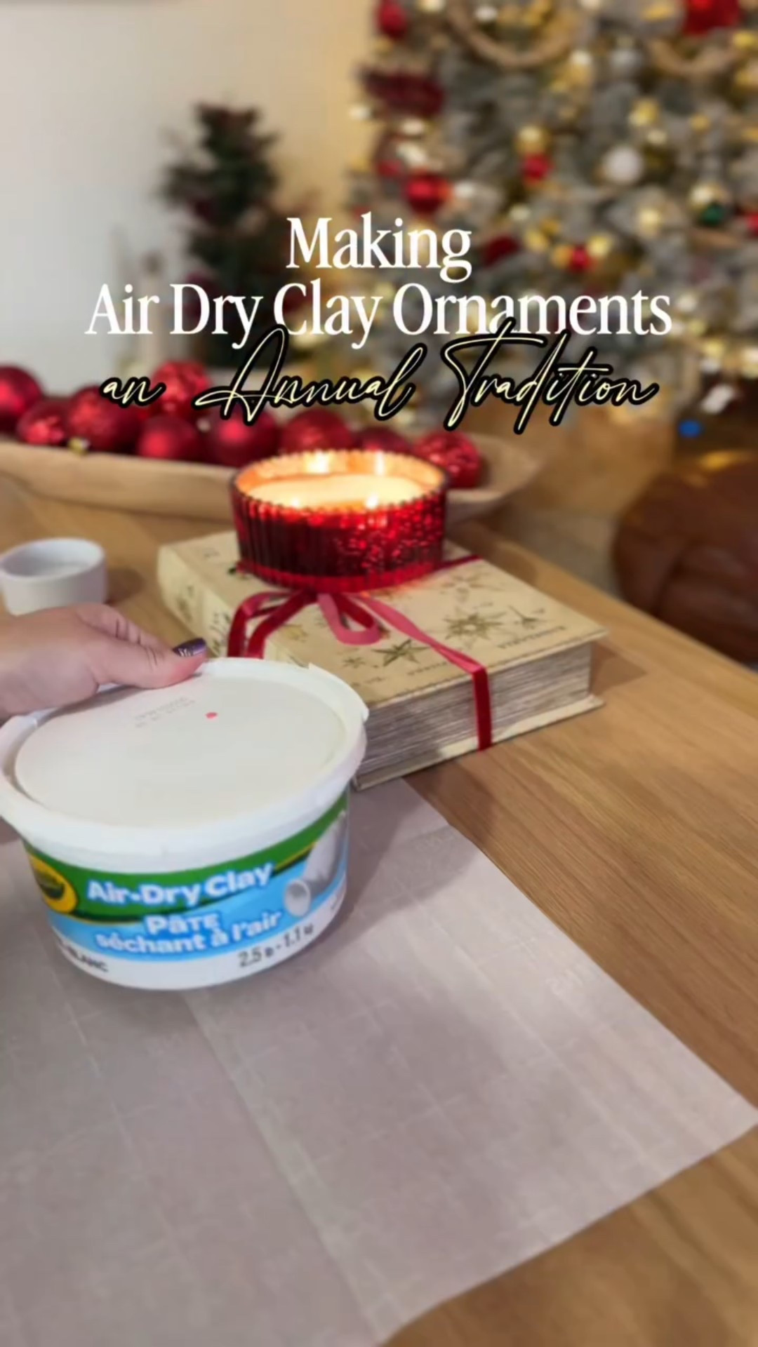Air-dry clay wreaths ✨
The cutest DIY ornaments… that also double as holiday napkin rings.
Easy, affordable, and so pretty on the table or the tree!

Comment SHOP for the supplies to make these.

#diyhomedecor #diyornaments #holidaydecorating