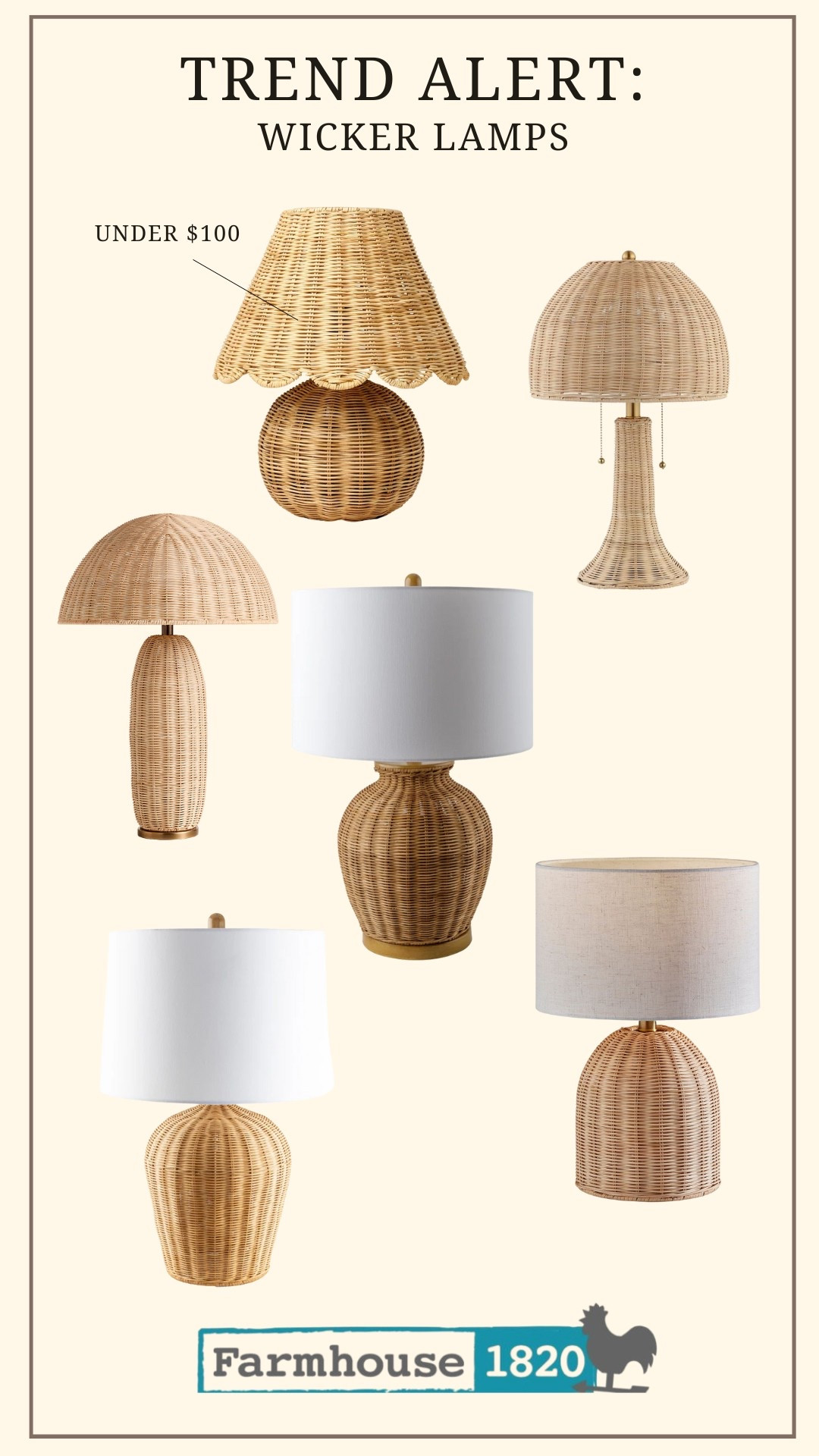 Wicker lamps are on trend right now, and I'm here for it! Here are a few of my favorites that are timeless beyond the trend. 

#LTKHome