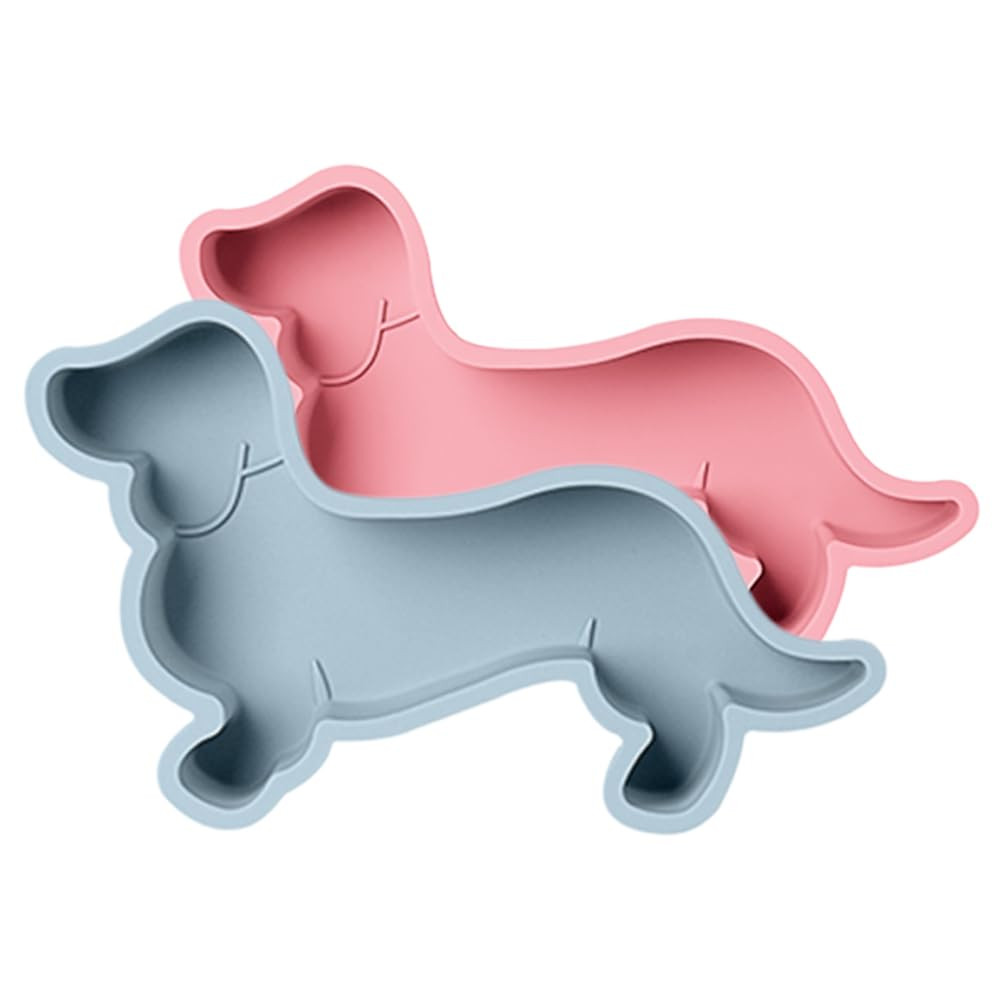 BESTOYARD 2Pcs Silicone Dog Treat Molds for Baking and Freezing, Non-Stick Dachshund Dog Shape Ba... | Amazon (US)