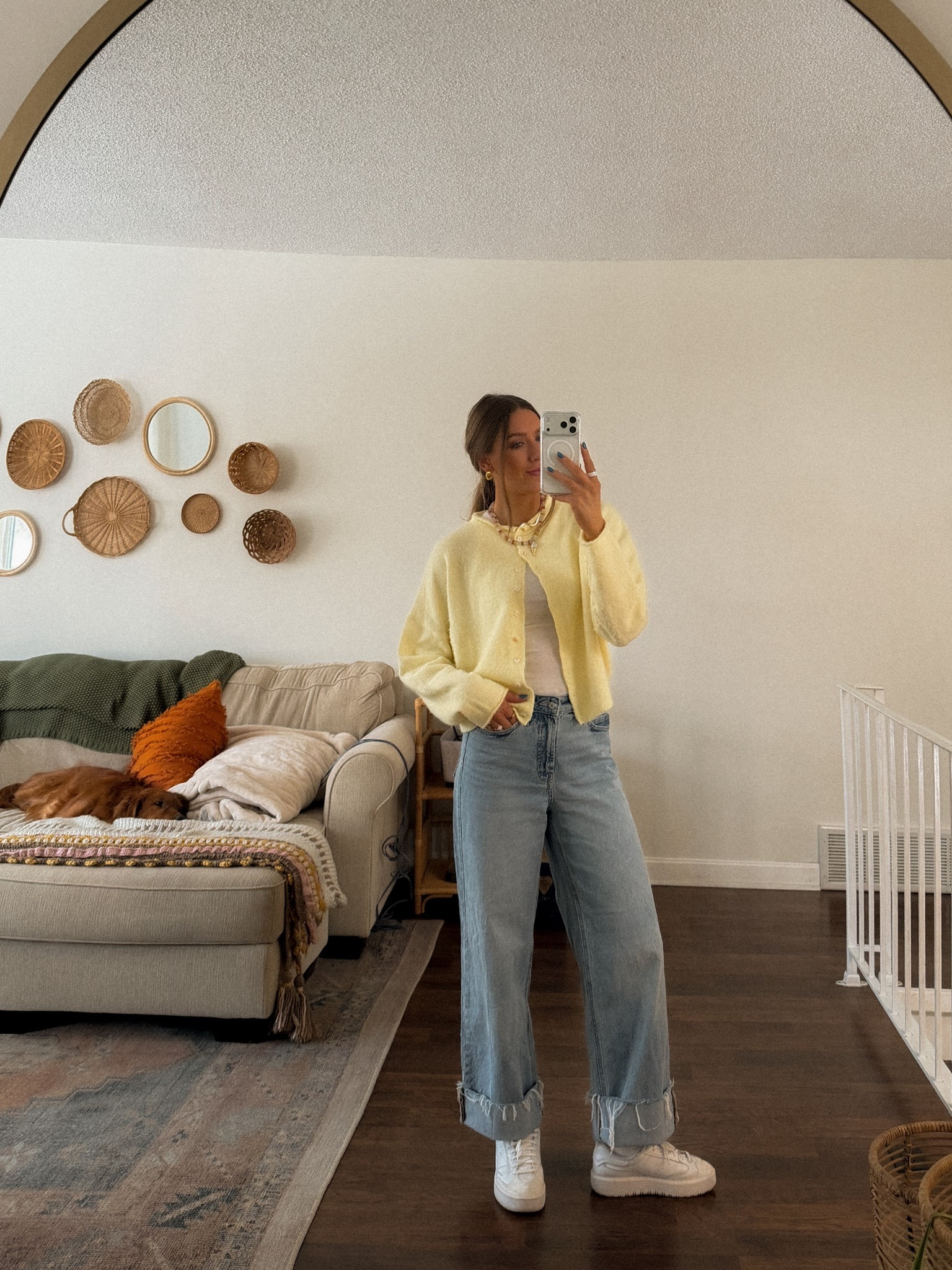 Been loving a pop of color lately 🌼 

#LTKSeasonal #LTKootd #LTKdayinmylife