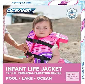 US Coast Guard Approved, Infant-Child-Youth Life Jacket Vest – Sizes for 8-90 lbs. – Type III... | Amazon (US)