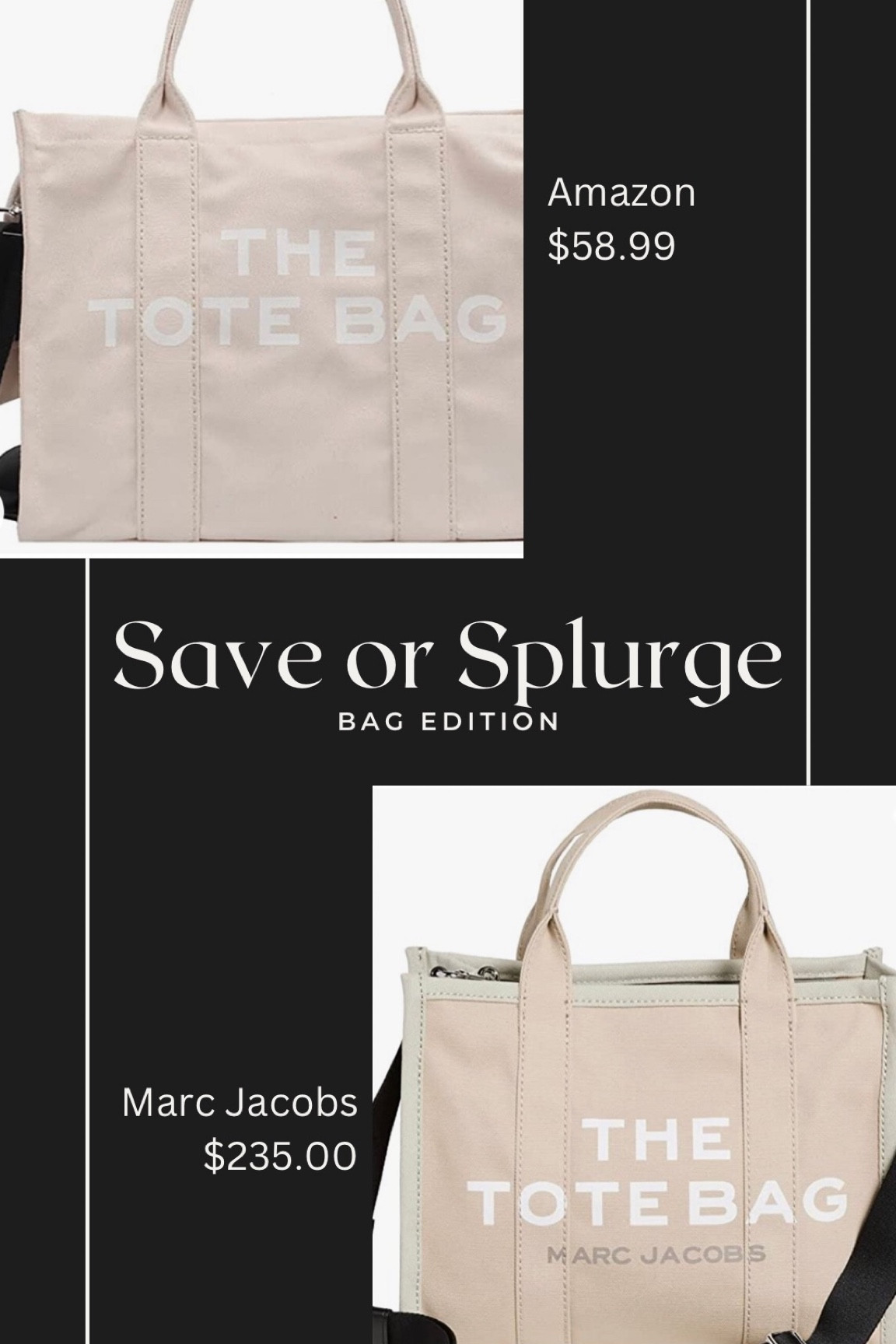 Save or Splurge 
Marc Jacob The Tote Bag

#LTKsalealert #LTKitbag #LTKunder100