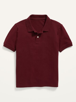Uniform Built-In Flex Pique Polo For Boys | Old Navy (US)