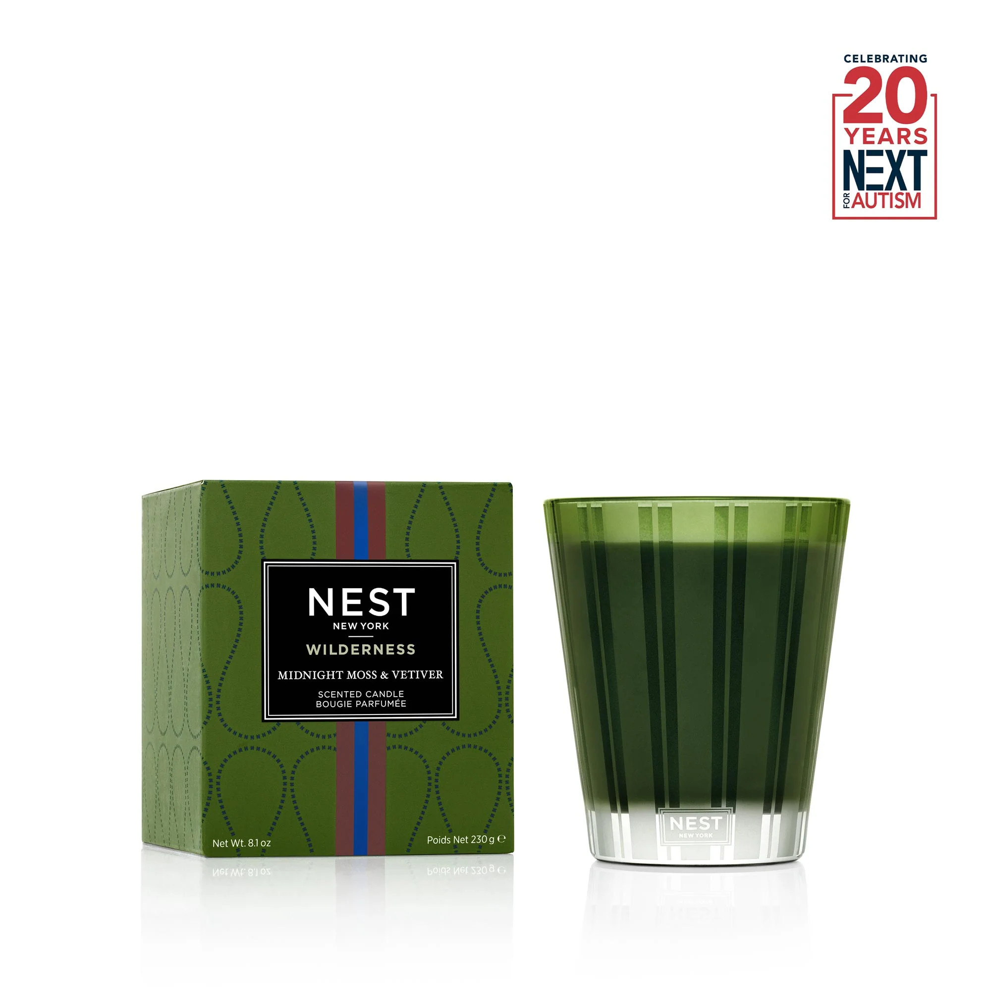 Midnight Moss & Vetiver Classic Candle | NEST Fragrances