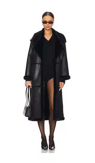 Tularosa Belen Coat in Black. - size S | Revolve Clothing (Global)