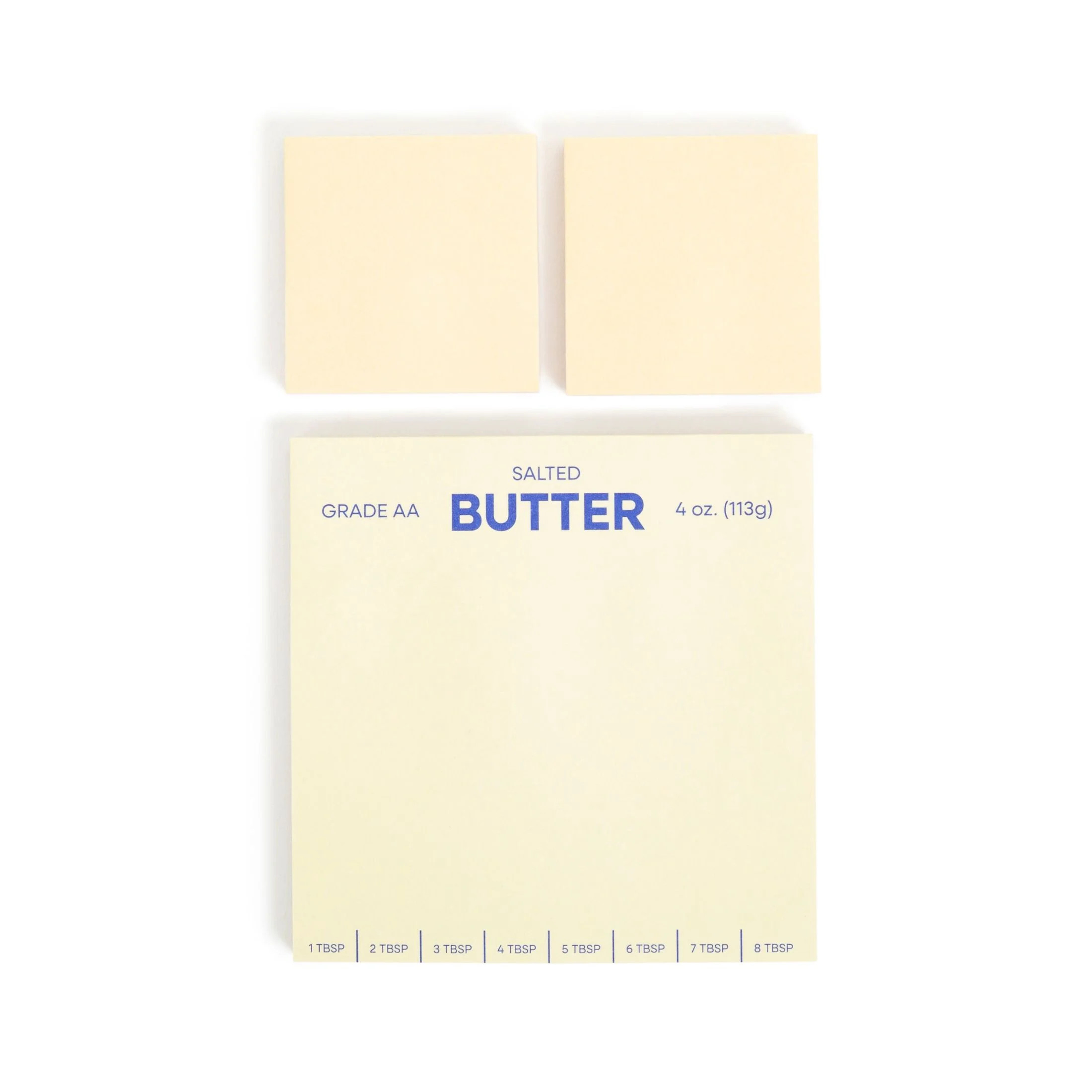 U Brands Butter Sticky Notes, 3 Count, 3 x 3 Inches, Yellow, FSC Certified | Walmart (US)