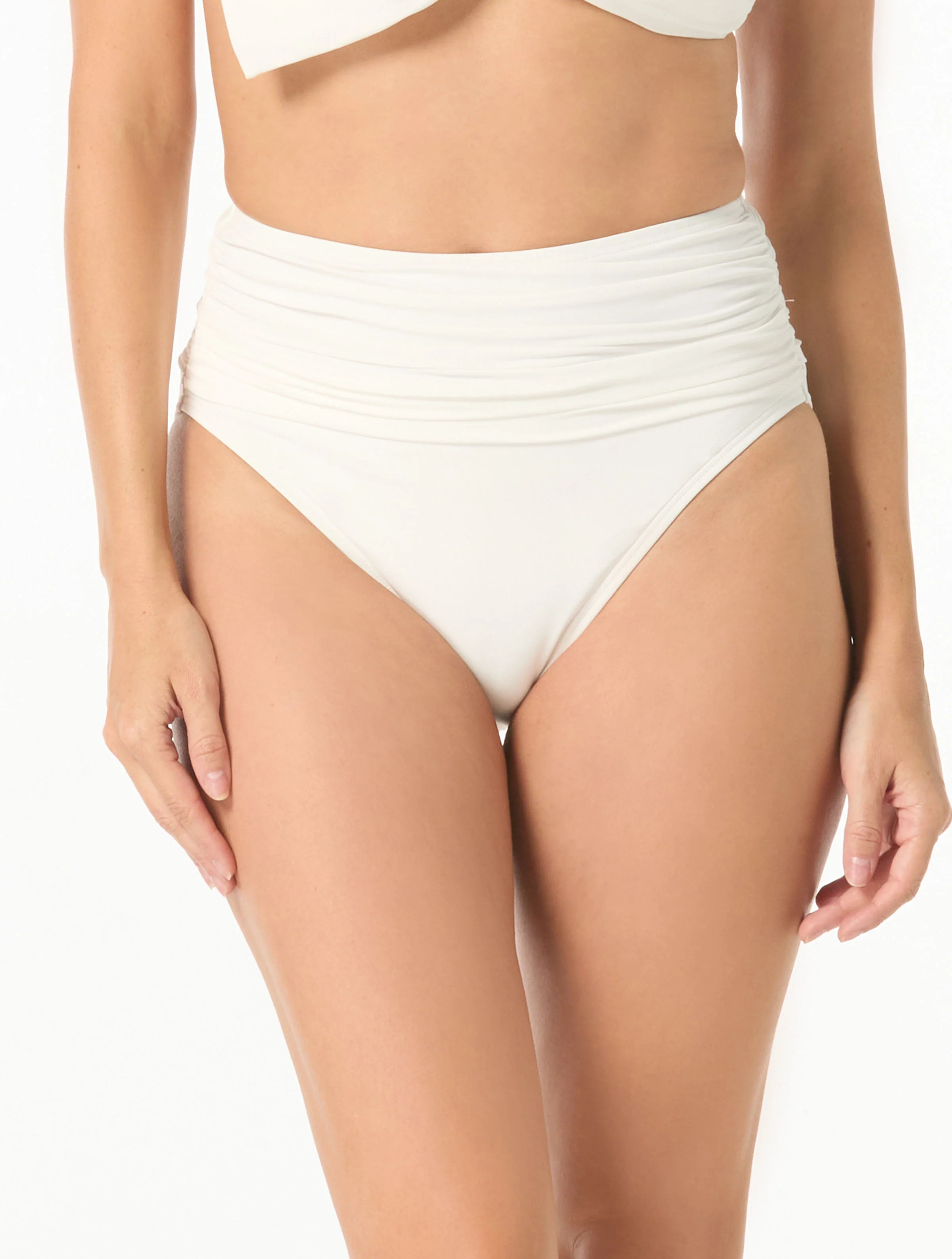 Carmen Marc Valvo Ultra High Leg Bikini Bottom - Bowline Soiree | Beach2Ocean