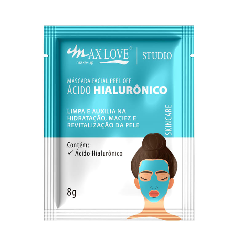Max Love Peel Off Ácido Hialurônico
        
              - Máscara Facial 8g | Beleza Na Web (BR)