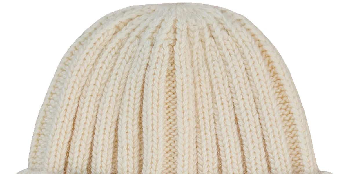 Cream Chunky Knit Beanie | Mebie Baby