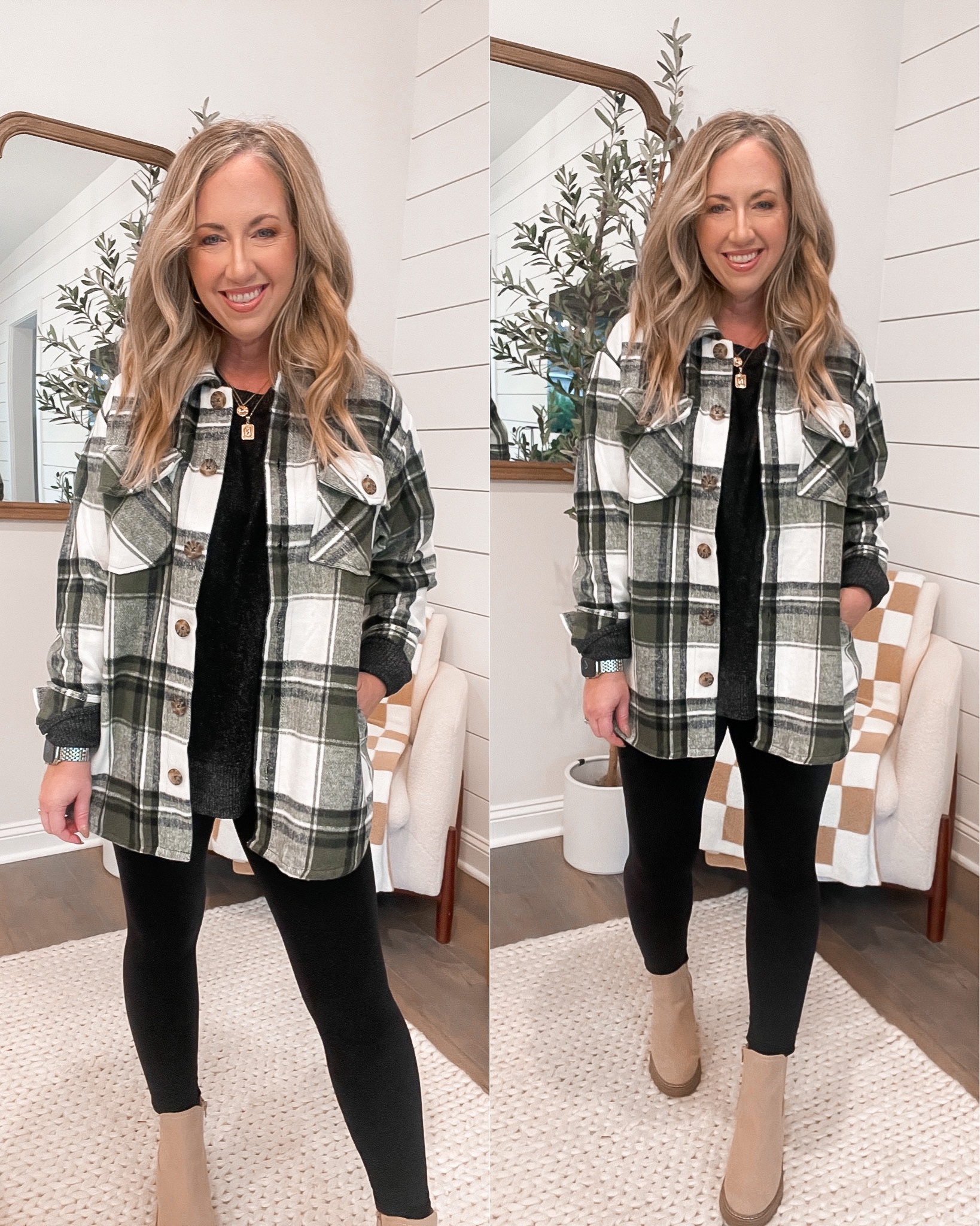 #walmartpartner #walmartfashion Fall outfits, green plaid shacket size small, hacci pullover size medium, Walmart fashion Walmart finds 

#LTKunder50 #LTKSeasonal