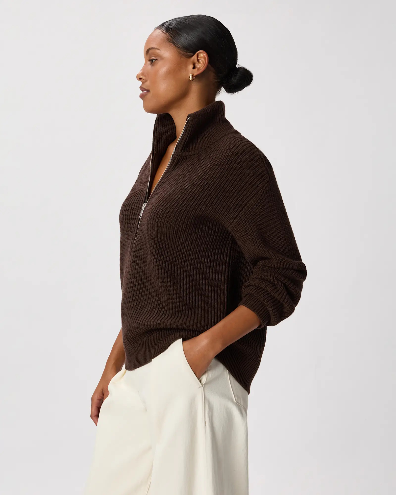 Australian Merino Wool Half Zip Sweater | Quince