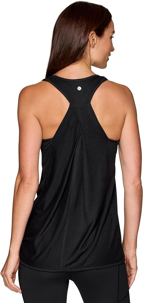RBX Active Workout Tank Top for Women Racerback Flowy Yoga Top Fashion Detail | Amazon (US)
