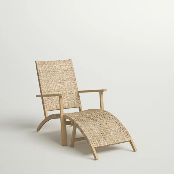 Etheria Patio Chair with Ottoman | Wayfair North America