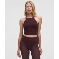 Nulu High-Neck Mesh-Hem Tank Top | Lululemon (US)
