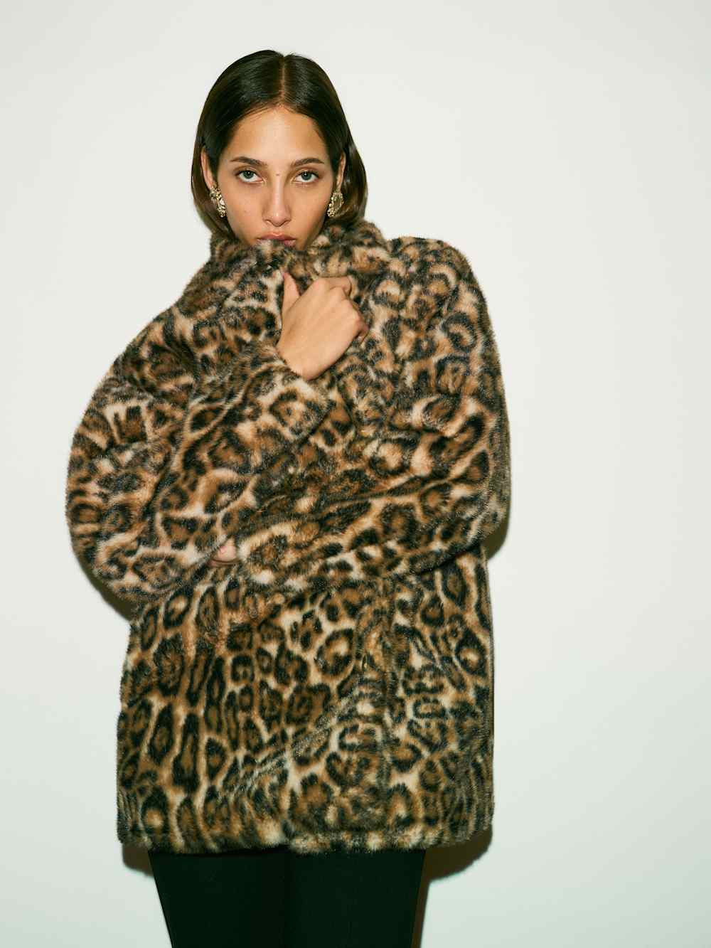 Sable Faux Fur Coat | Reformation (Global)