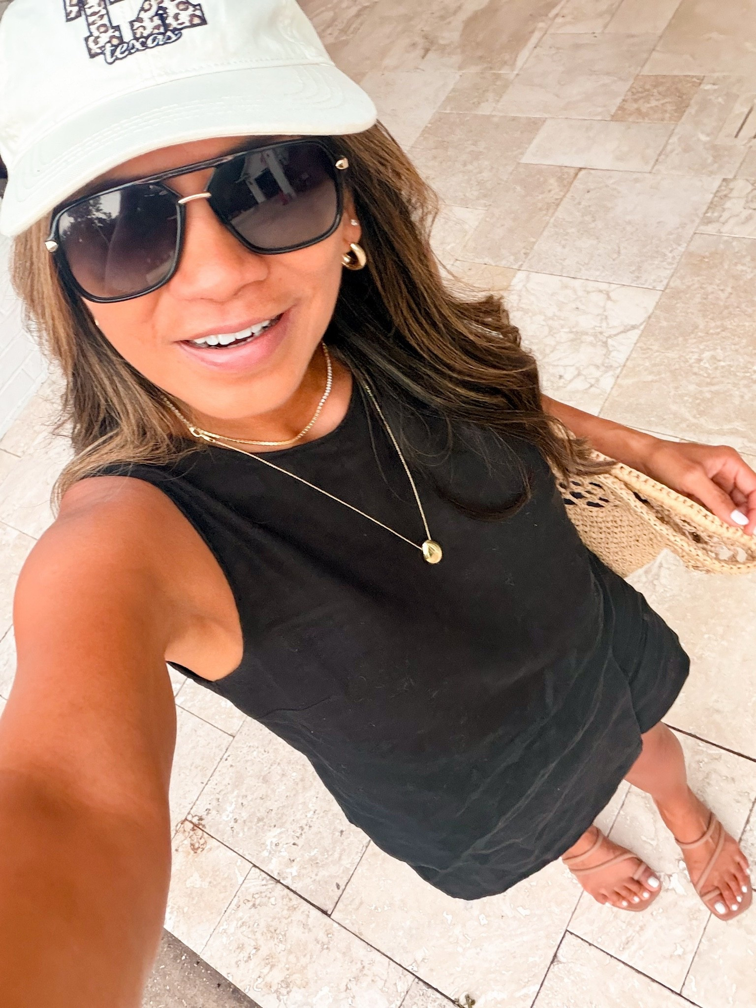 I’m 5’2” 118#ish for reference 
Linen top in XS
Skort in XS tts
Sandals tts
Summer outfit

#LTKOver40 #LTKPetite #LTKmomlife